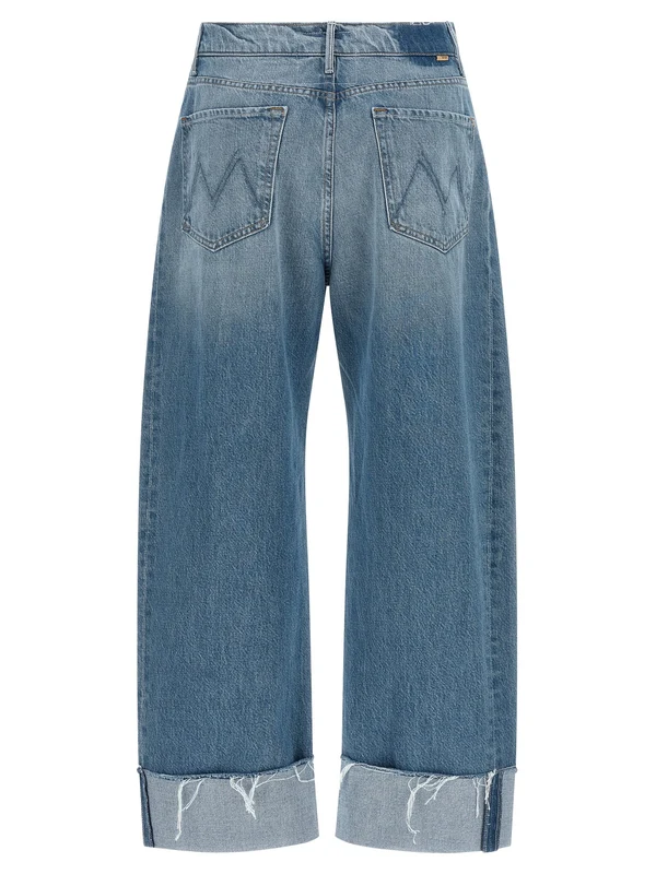 Mother Blue Denim Pants - Image 2