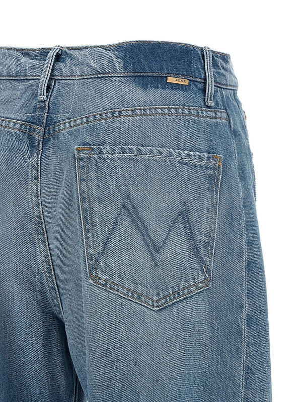 Mother Blue Denim Pants - Image 4