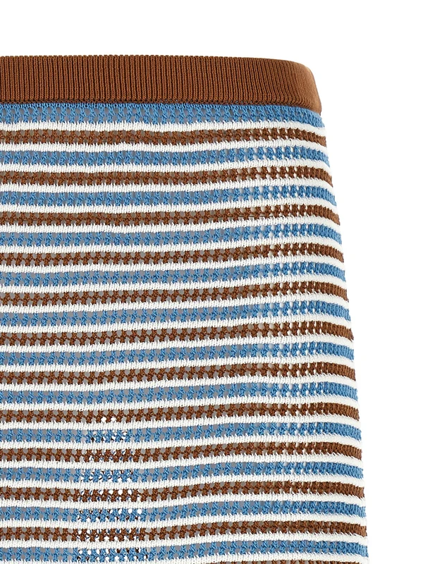 Marni Blue Brown Skirts - Image 3