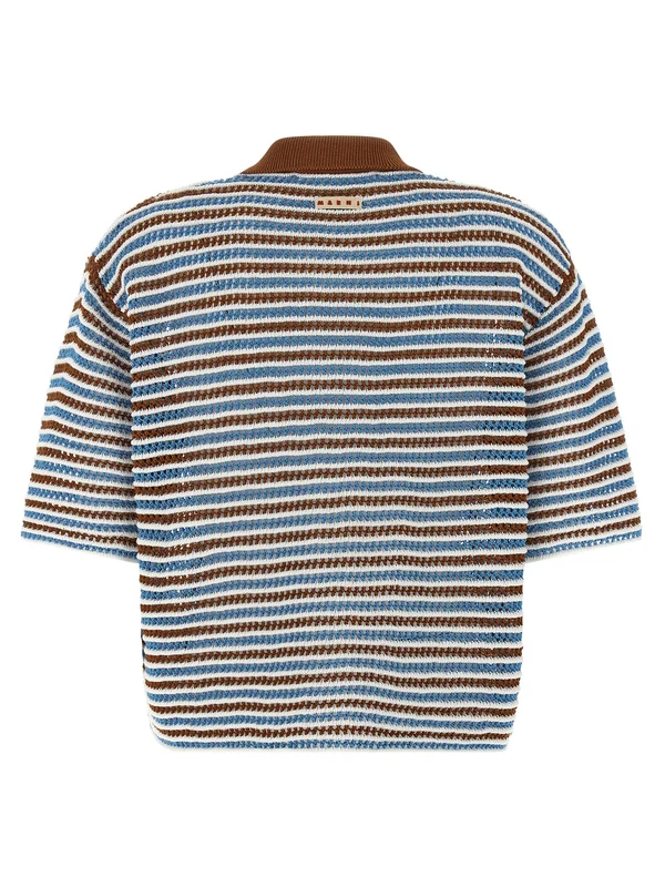 Marni Blue Brown Cardigans - Image 2