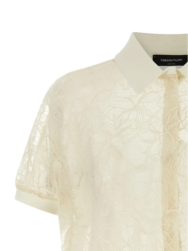Fabiana Filippi Ivory Cardigans - Image 3