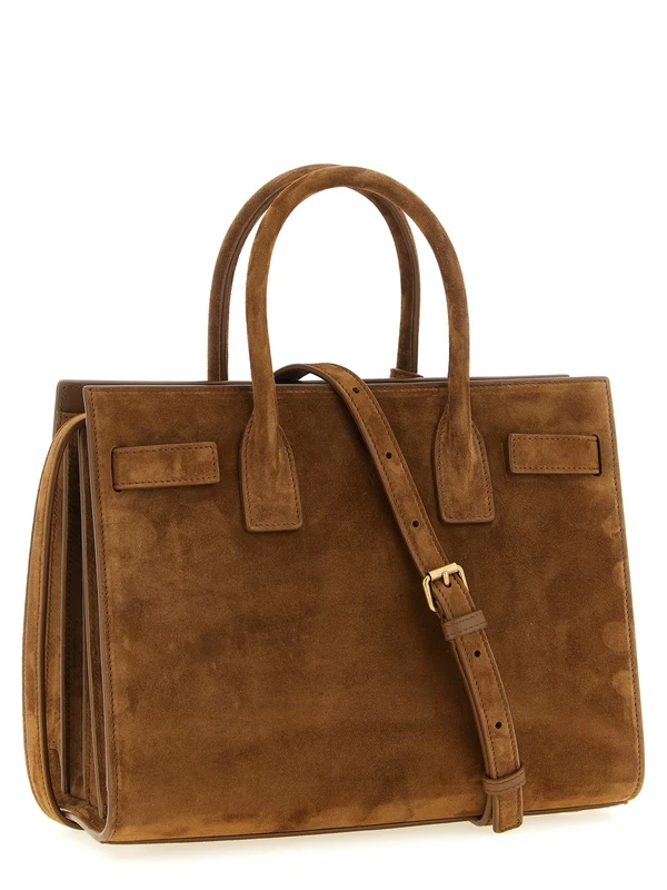 Saint Laurent Brown Tote Bags - Image 2