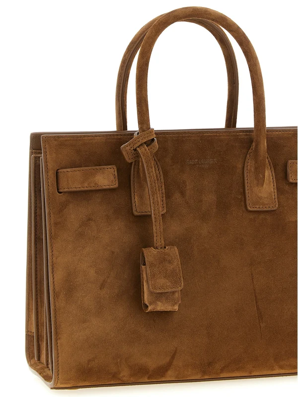 Saint Laurent Brown Tote Bags - Image 3