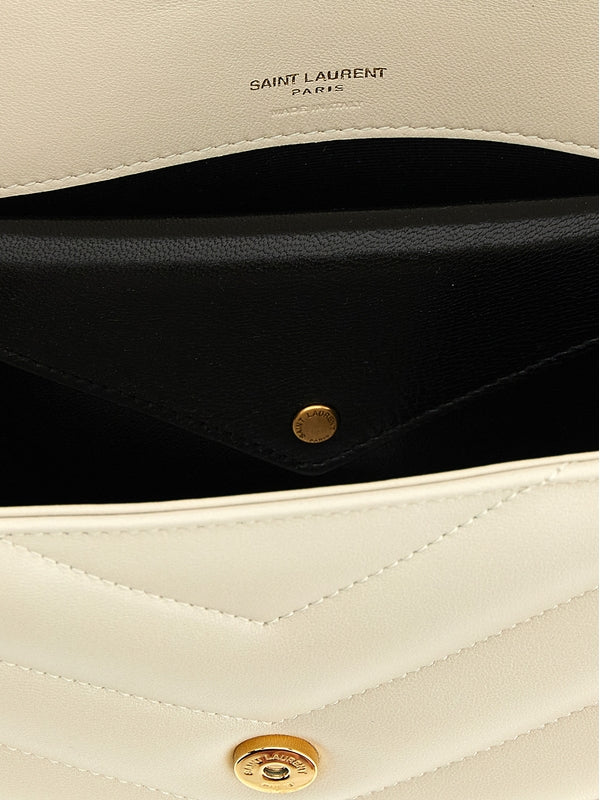 Saint Laurent Ivory Crossbody & Shoulder Bags - Image 4