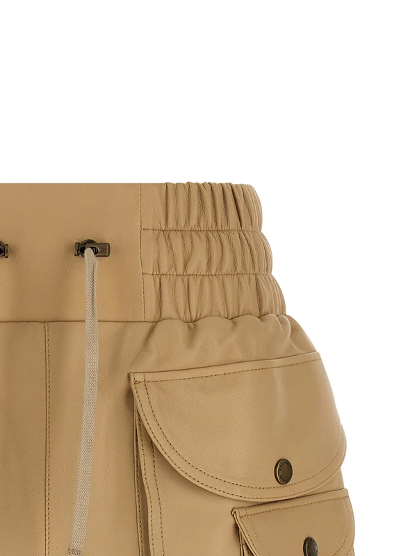 Balmain Beige Shorts - Image 3