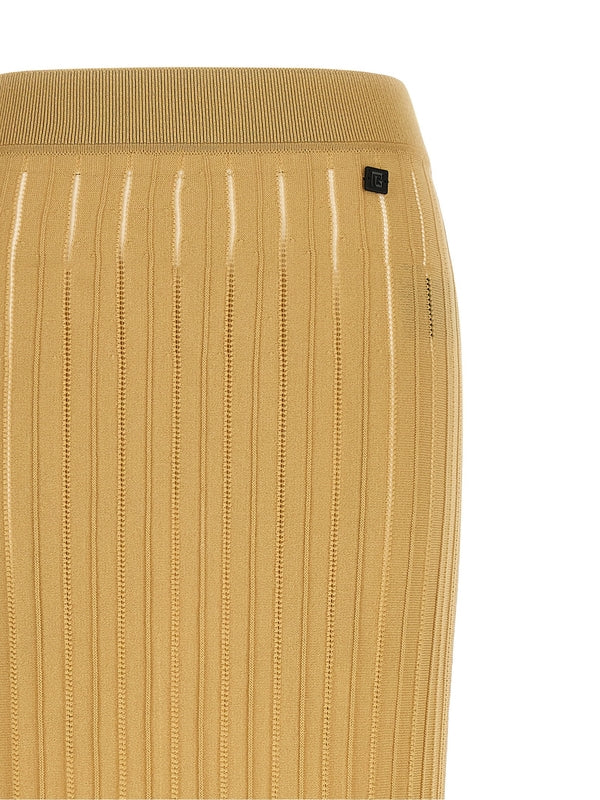 Balmain Beige Skirts - Image 3