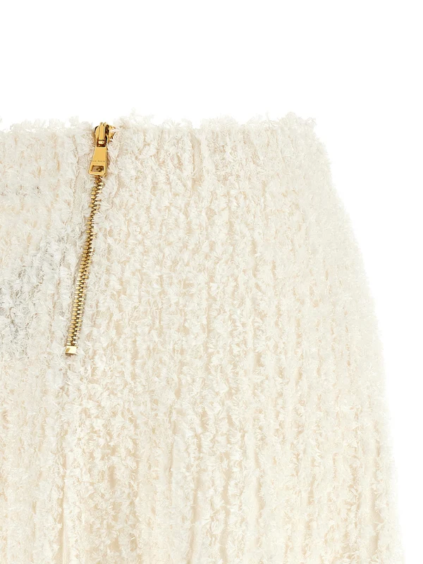Balmain Ivory Skirts - Image 4