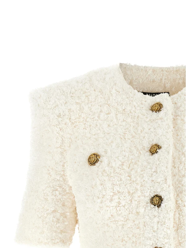 Balmain Ivory Cardigans - Image 3