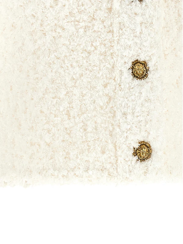 Balmain Ivory Cardigans - Image 4