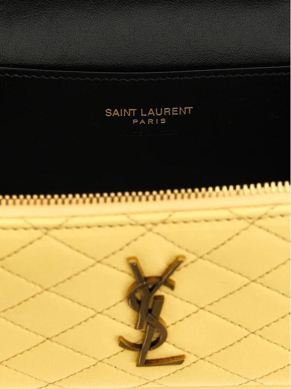 Saint Laurent Yellow Tote Bags - Image 4