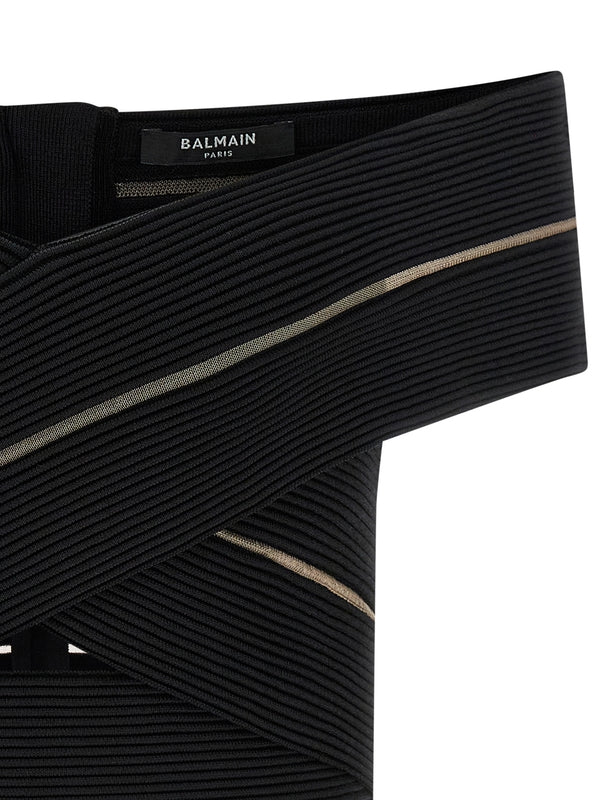 Balmain Black Sleeveless - Image 3