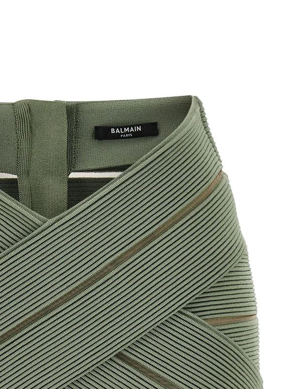 Balmain Green Skirts - Image 3