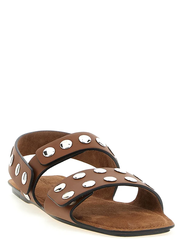 Khaite Brown Sandals - Image 2