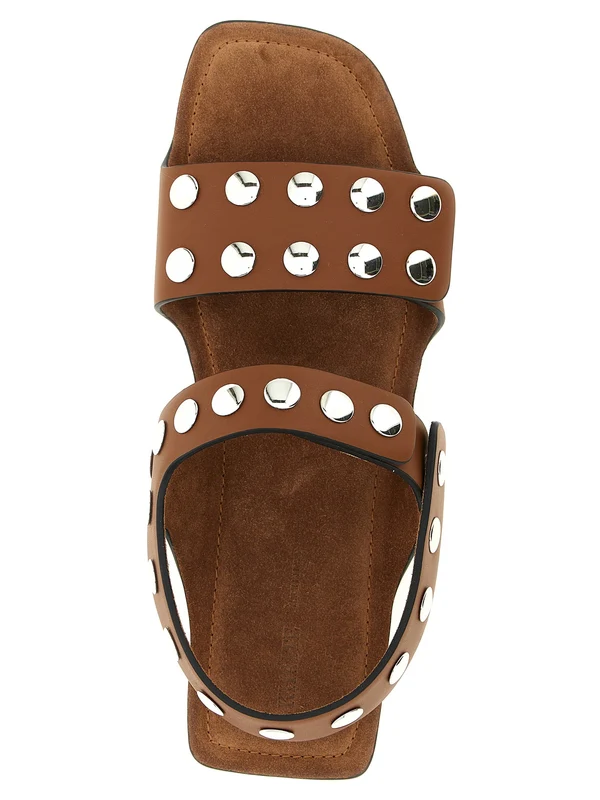 Khaite Brown Sandals - Image 4