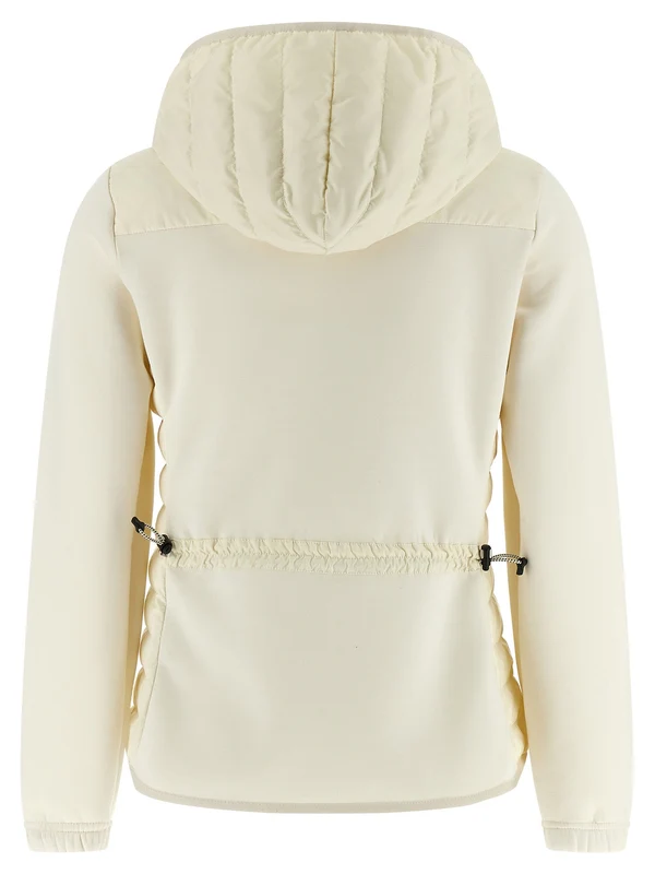 Moncler Ivory Padding Cardigan - Image 2