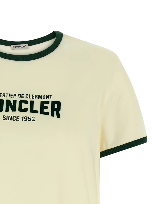 Moncler Ivory Half Sleeve - Image 3