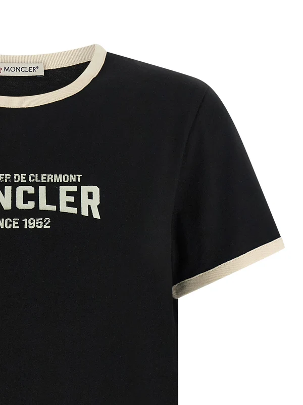 Moncler Black Half Sleeve - Image 3