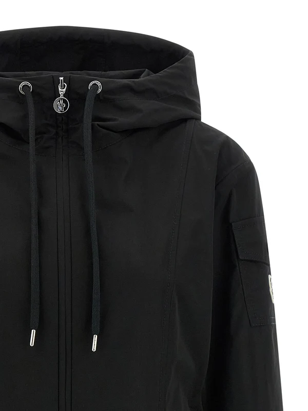 Moncler Black Parka - Image 3