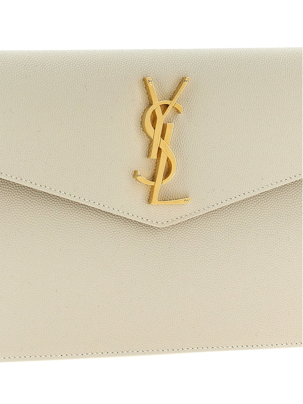 Saint Laurent Ivory Clutch Bags - Image 3