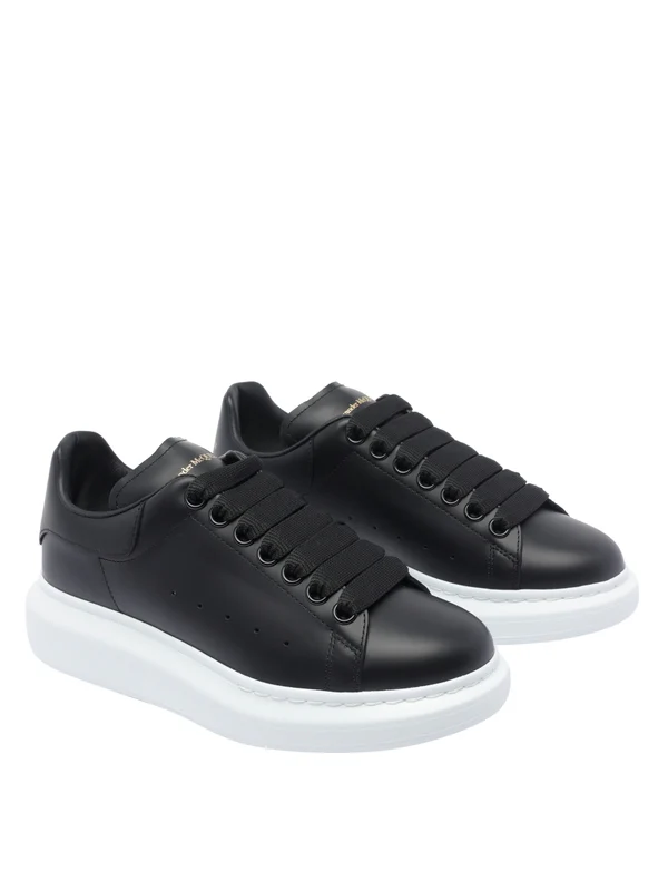 Alexander Mcqueen Black Low Top Sneakers - Image 2