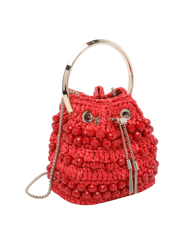 Jimmy Choo Red Bucket Bags - Image 2