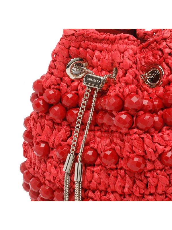 Jimmy Choo Red Bucket Bags - Image 4