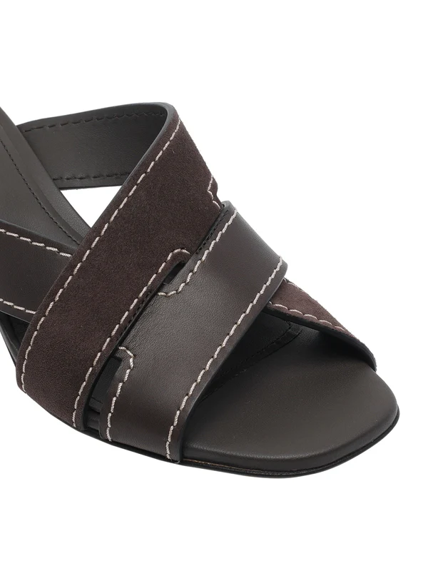 Tod'S Brown Sandal Heels - Image 4
