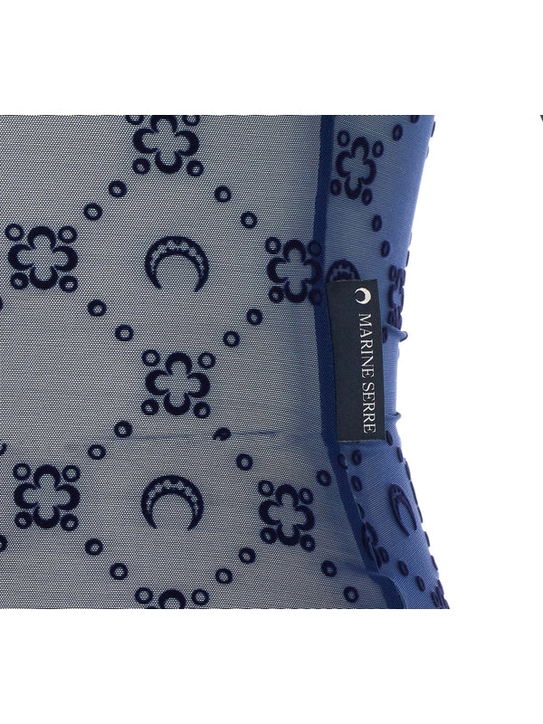 Marine Serre Blue Long Sleeve - Image 3