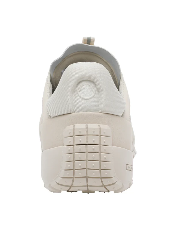 Moncler Beige Low Top Sneakers - Image 4