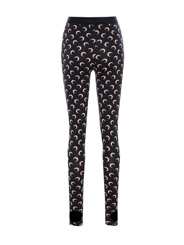 Marine Serre Black Leggings - Image 2