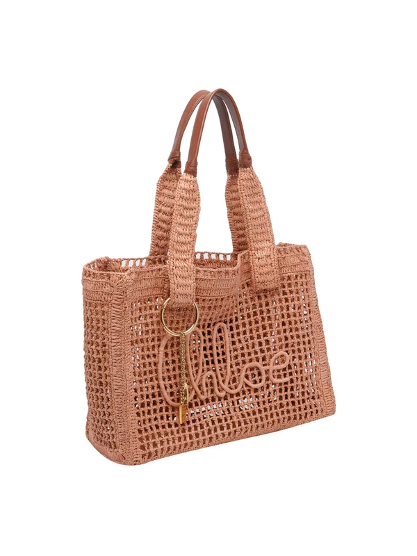 Chloe Beige Tote Bags - Image 2