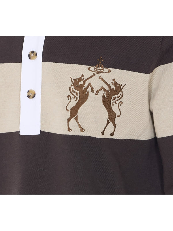 Vivienne Westwood Brown Polo Shirts - Image 3