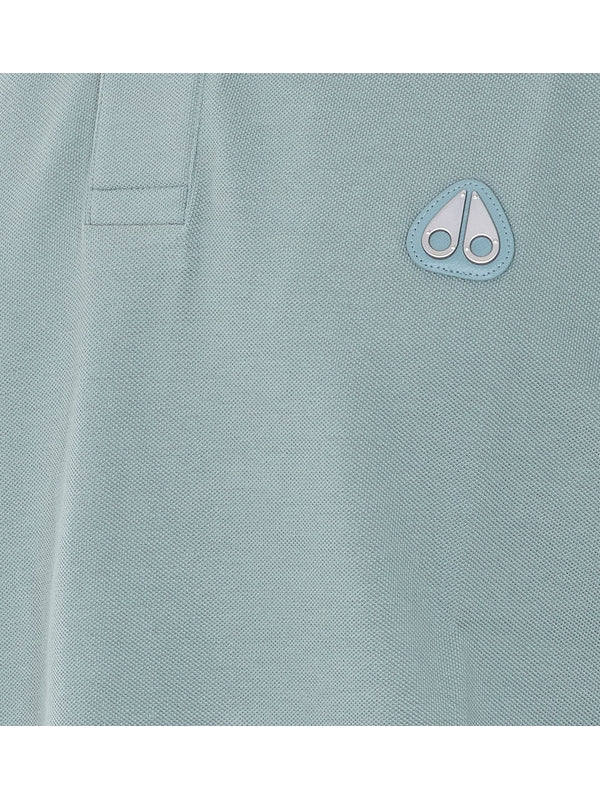 Moose Knuckles Blue Polo Shirts - Image 3