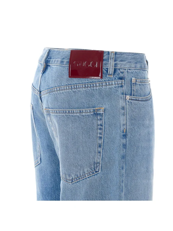 Gucci Blue Denim Pants - Image 3