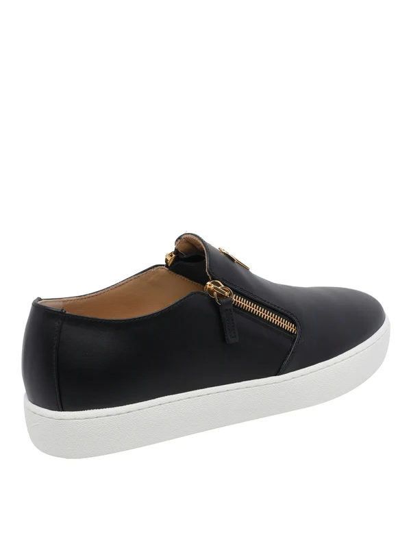 Giuseppe Zanotti Black Low Top Sneakers - Image 3