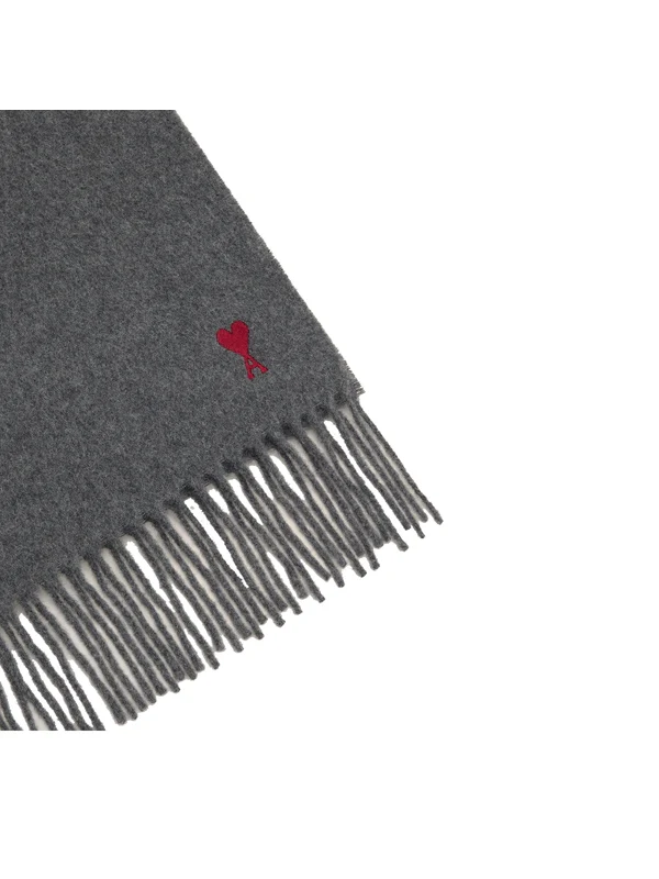 Ami Grey Wool Mufflers - Image 2