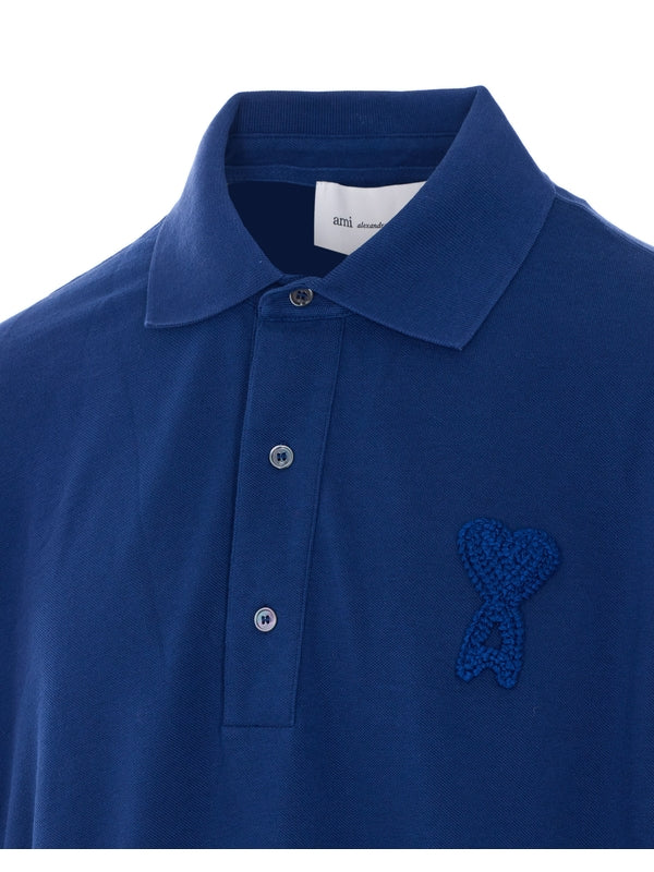 Ami Blue Polo Shirts - Image 3