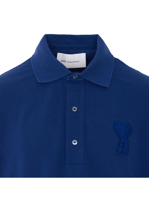 Ami Blue Polo Shirts - Image 4