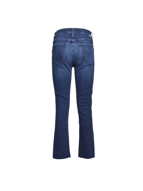 Mother Blue Denim Pants - Image 2