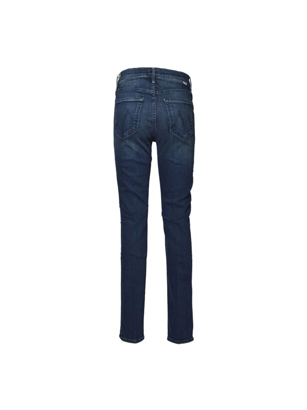 Mother Blue Denim Pants - Image 2