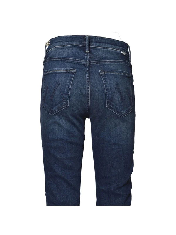 Mother Blue Denim Pants - Image 3