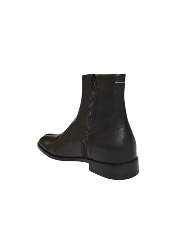 Mm6 Maison Margiela Black Ankle Boots - Image 3