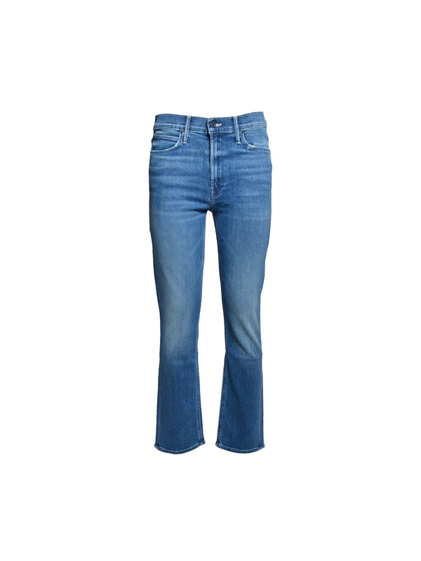 Mother Blue Denim Pants - Image 2