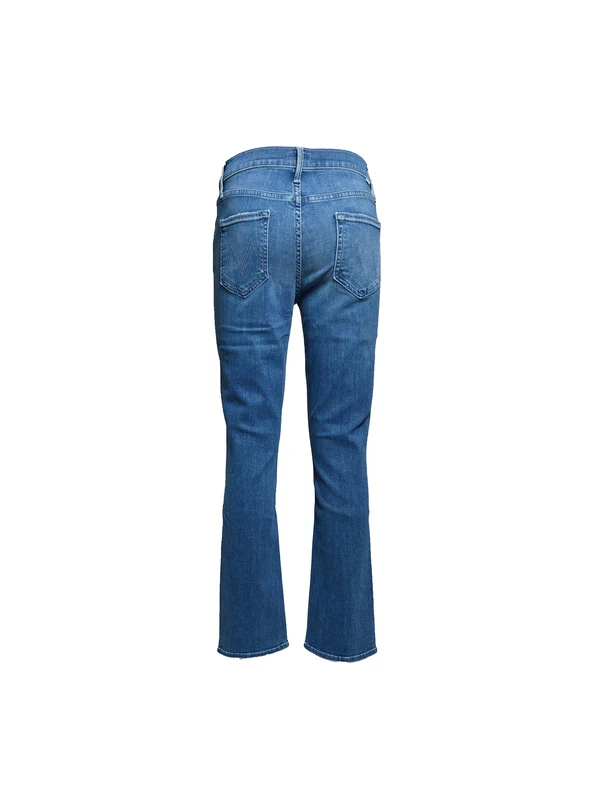 Mother Blue Denim Pants - Image 3