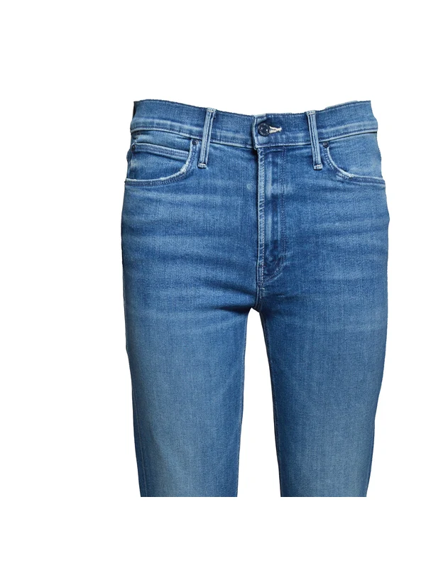 Mother Blue Denim Pants - Image 5