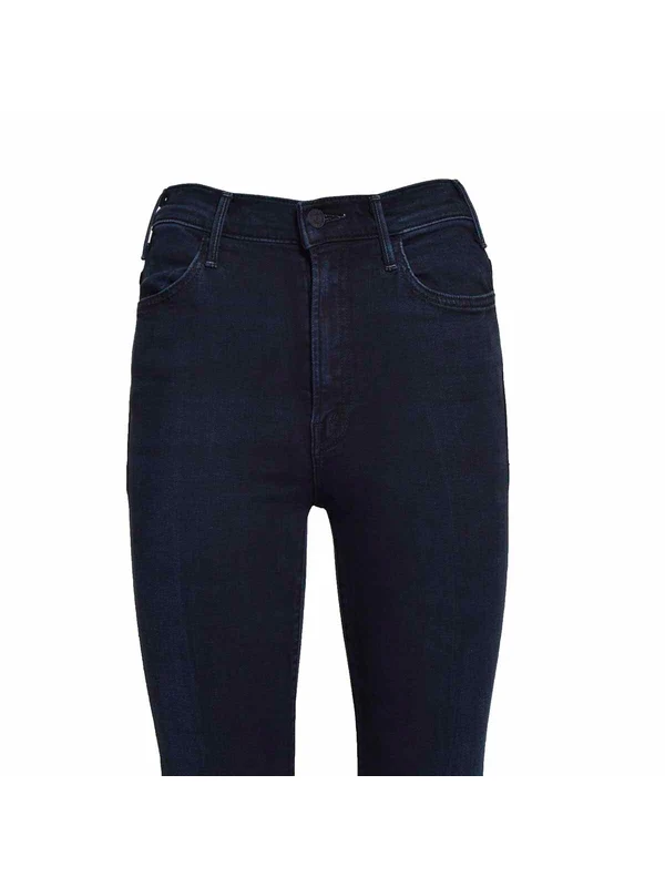 Mother Blue Denim Pants - Image 6