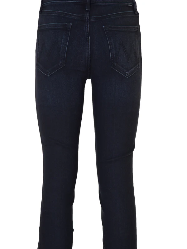 Mother Black Denim Pants - Image 5