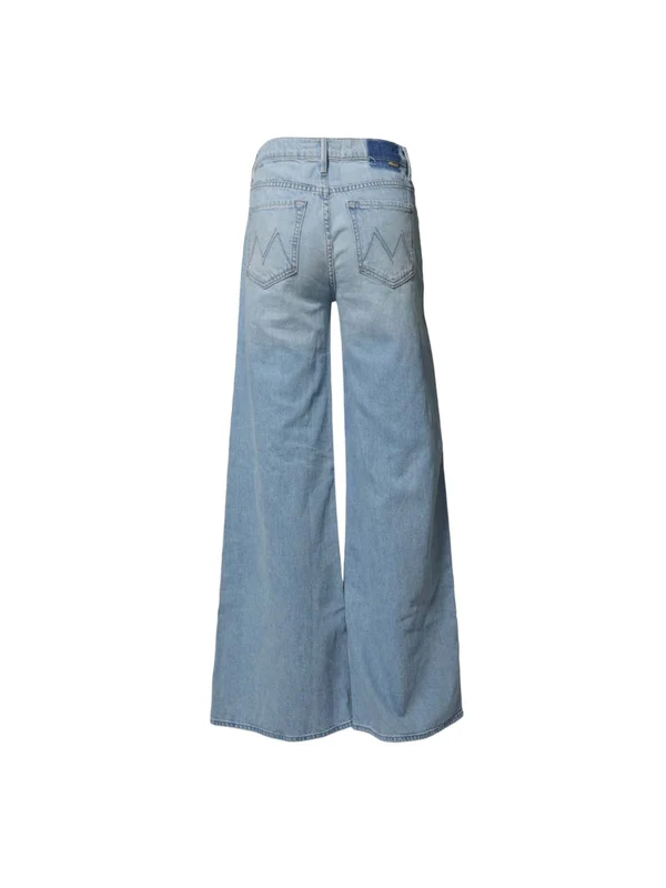 Mother Blue Denim Pants - Image 2