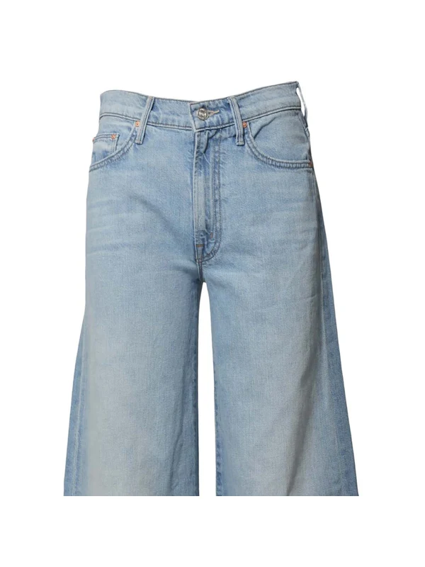 Mother Blue Denim Pants - Image 3