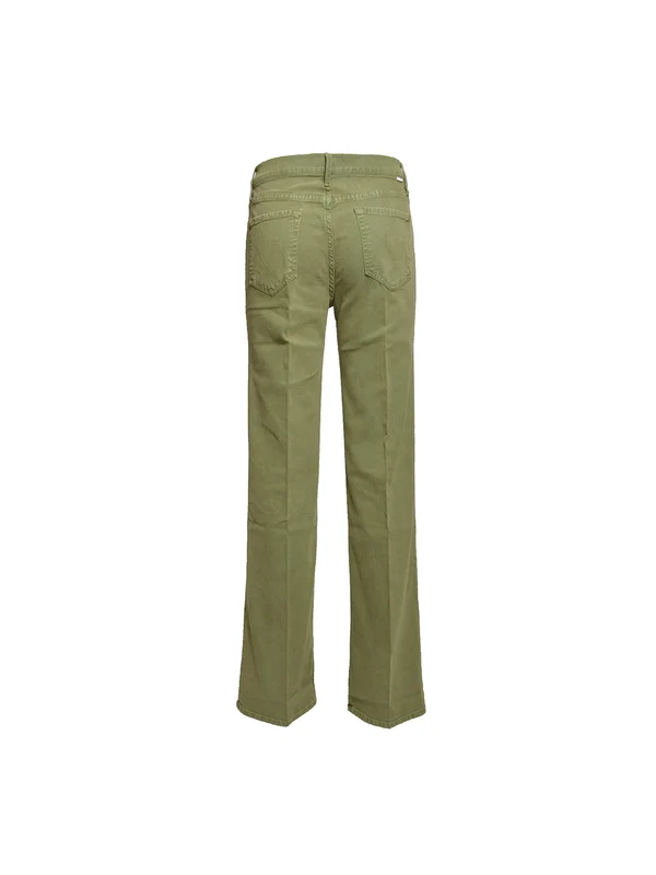 Mother Green Denim Pants - Image 3